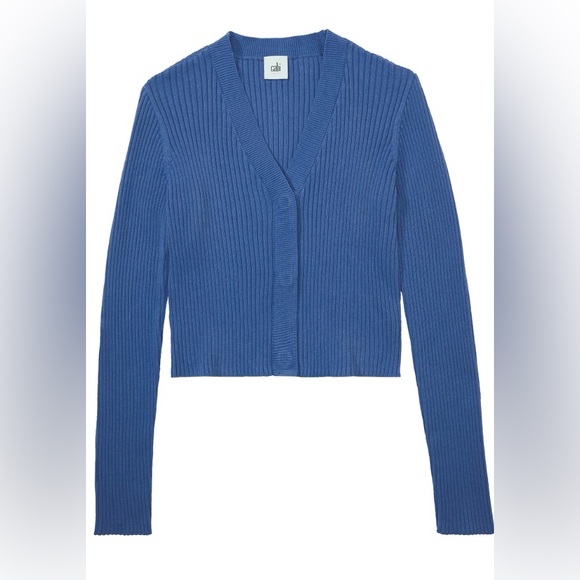 Cabi Slim Rib Cardigan - Picture 1 of 7